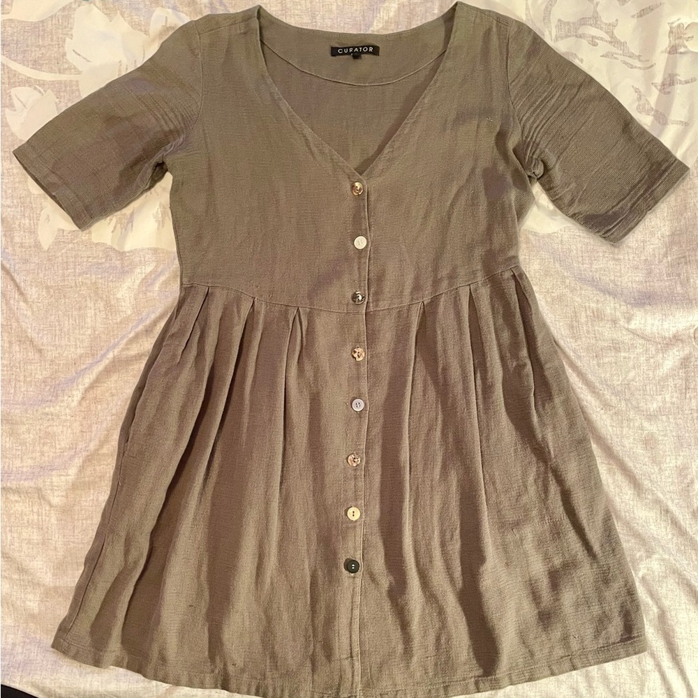 Curator Organic Cotton Tunic Dress